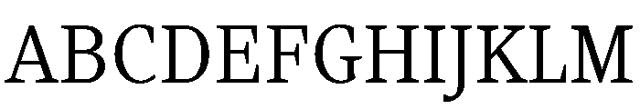 Kandal Book Font UPPERCASE
