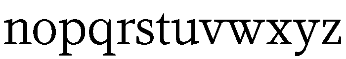 Kandal Book Font LOWERCASE