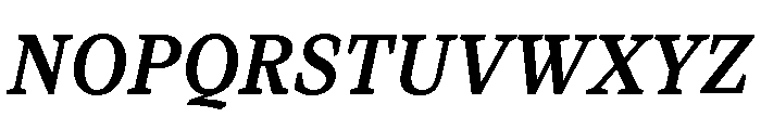 Kandal Medium Italic Font UPPERCASE
