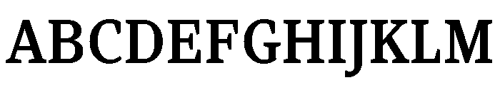 Kandal Medium Font UPPERCASE