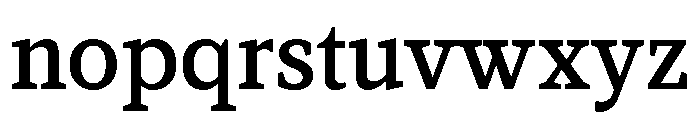 Kandal Medium Font LOWERCASE