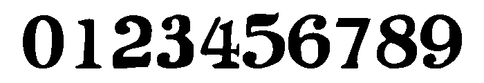 Kane Regular Font OTHER CHARS