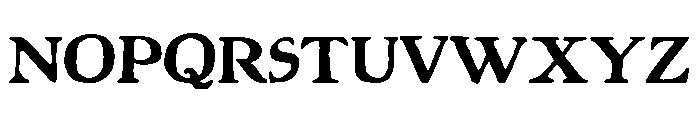 Kane Regular Font UPPERCASE