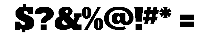 Karnak Black Font OTHER CHARS
