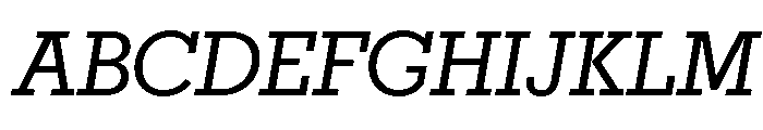 Karnak Book Italic Font UPPERCASE