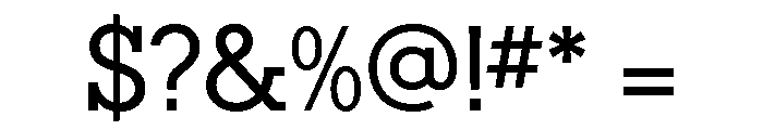 Karnak Book Font OTHER CHARS