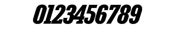 Karnak Condensed Black Italic Font OTHER CHARS