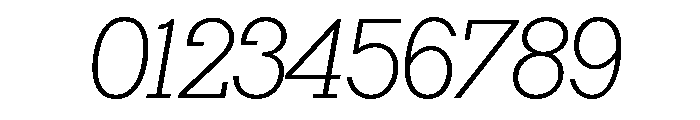 Karnak Light Italic Font OTHER CHARS