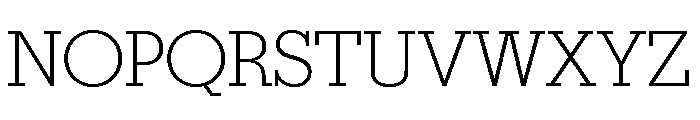 Karnak Light Font UPPERCASE