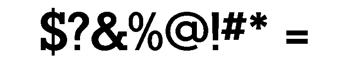 Karnak Medium Font OTHER CHARS