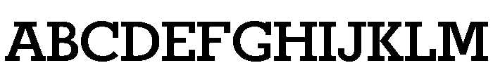 Karnak Medium Font UPPERCASE