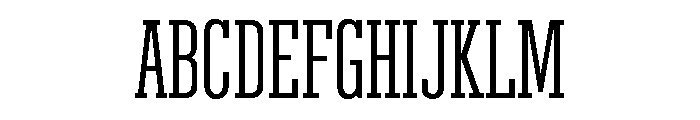 Karnak Obelisk Medium Font UPPERCASE