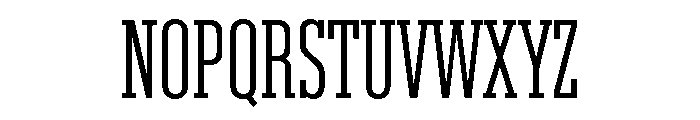 Karnak Obelisk Medium Font UPPERCASE