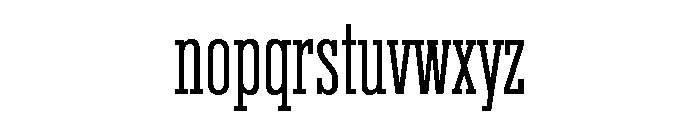 Karnak Obelisk Medium Font LOWERCASE