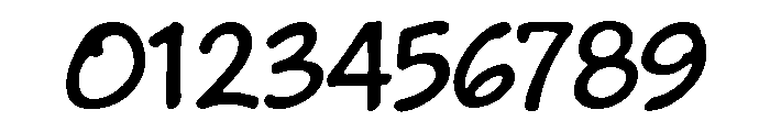 Kaz Regular Font OTHER CHARS