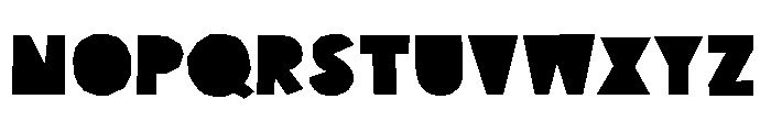 Kazootie Regular Font UPPERCASE