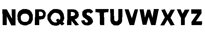 Kazootie Regular Font LOWERCASE