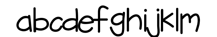 KBFreezerBurn Font LOWERCASE