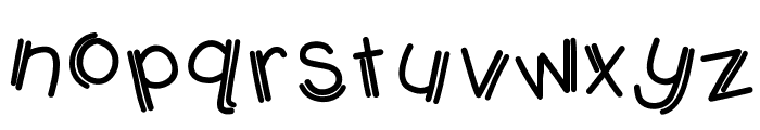 KBJumpingJellybeans Font LOWERCASE