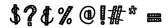 KBLimeLight Font OTHER CHARS