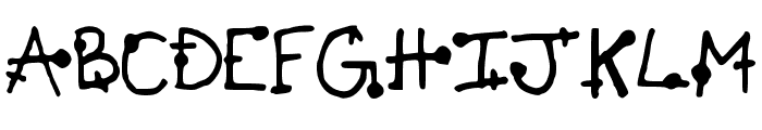 KBSpacingOut Font UPPERCASE