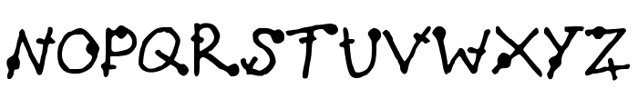 KBSpacingOut Font UPPERCASE