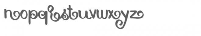 kb lily rose Font LOWERCASE