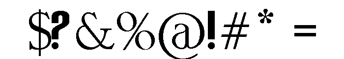 KdoBtz Font OTHER CHARS