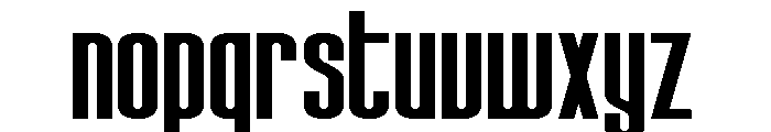 KdoBtz Font LOWERCASE