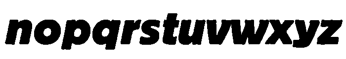 Keiko Titling Bold Italic Font LOWERCASE