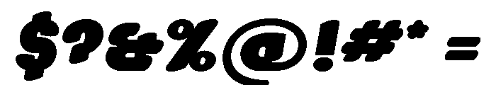 Keiko Titling Bold Font OTHER CHARS