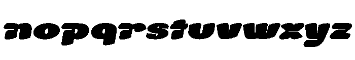 Keiko Titling Fat Font LOWERCASE