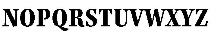Kepler 3 Caption Condensed Black Font UPPERCASE
