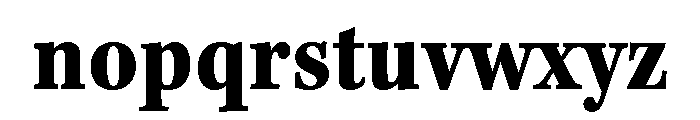 Kepler 3 Caption Condensed Black Font LOWERCASE