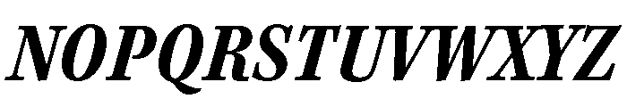 Kepler 3 Caption Condensed Bold Italic Font UPPERCASE