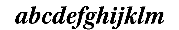 Kepler 3 Caption Condensed Bold Italic FONT