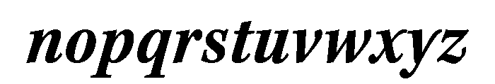 Kepler 3 Caption Condensed Bold Italic Font LOWERCASE