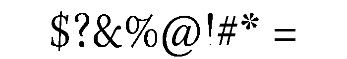 Kepler 3 Caption Condensed Light Font OTHER CHARS