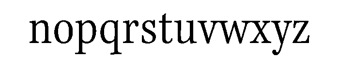 Kepler 3 Caption Condensed Light Font LOWERCASE