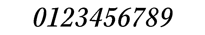 Kepler 3 Caption Condensed Medium Italic Font OTHER CHARS