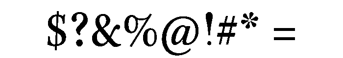 Kepler 3 Caption Condensed Medium Font OTHER CHARS