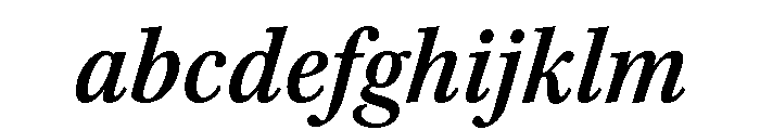 Kepler 3 Caption Condensed Semibold Italic FONT