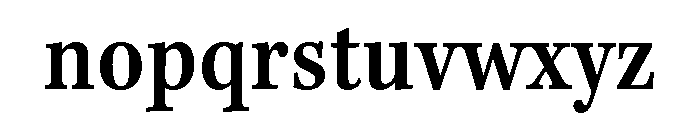 Kepler 3 Caption Condensed Semibold Font LOWERCASE