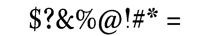 Kepler 3 Caption Condensed Font OTHER CHARS