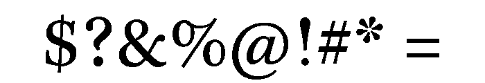 Kepler 3 Caption Regular Font OTHER CHARS