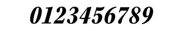 Kepler 3 Condensed Black Italic Font OTHER CHARS