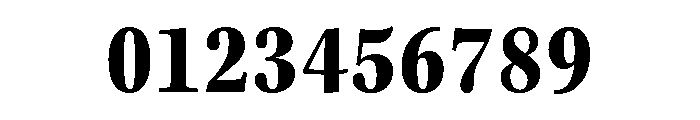 Kepler 3 Condensed Black Font OTHER CHARS