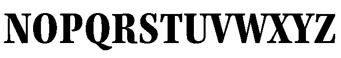 Kepler 3 Condensed Black Font UPPERCASE