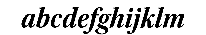 Kepler 3 Condensed Bold Italic FONT