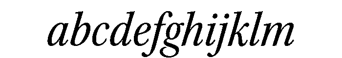 Kepler 3 Condensed Italic FONT